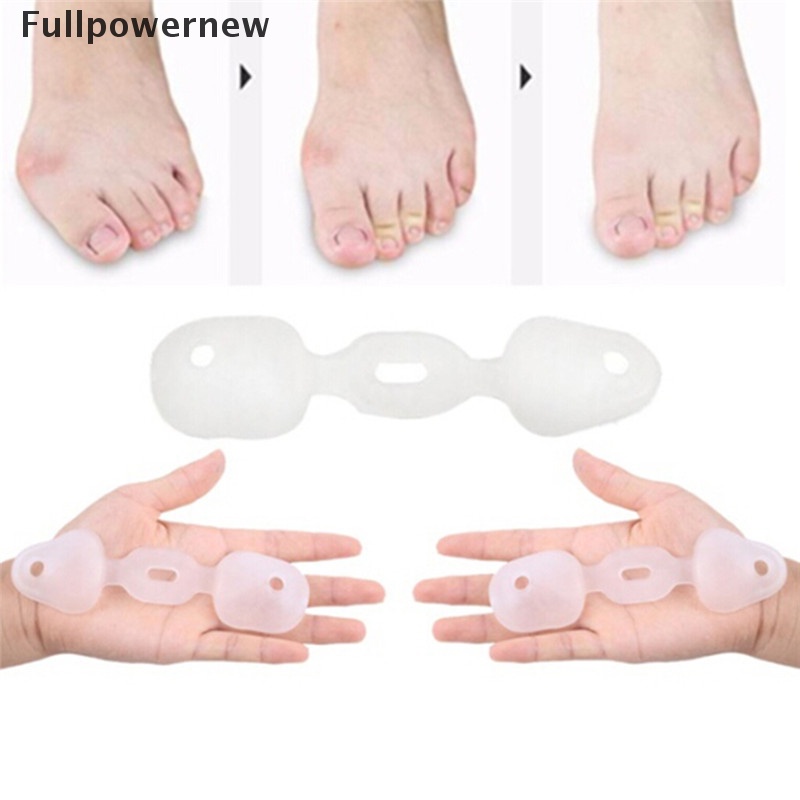 [FULL] Transparent Silicone Gel Bunion Big Toe Separator Foot Protector Massager