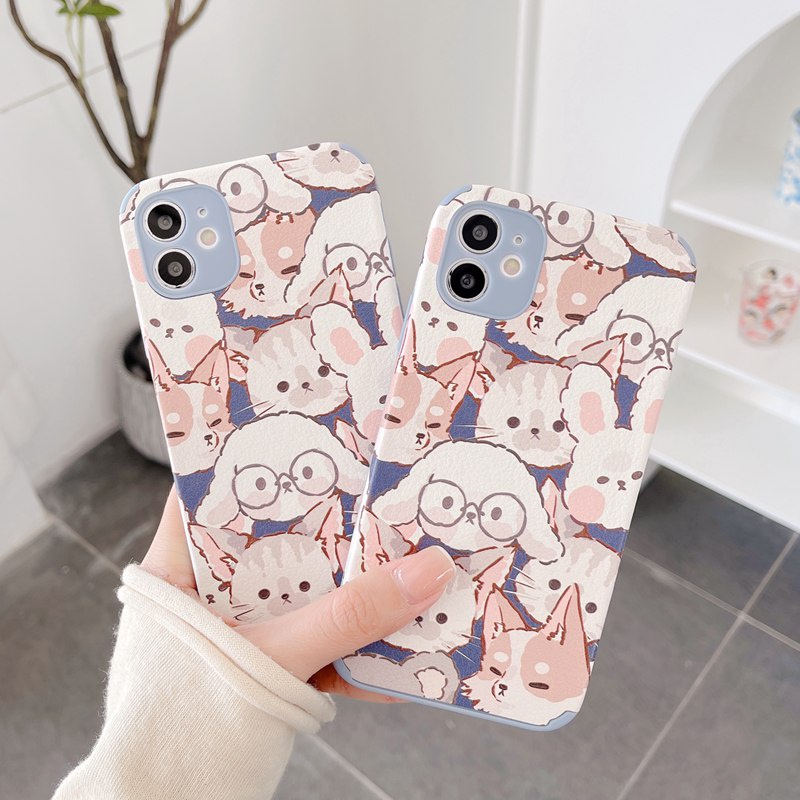 Cute Animals Soft Case OPPO A83 A3S Realme C1 A7 A5S A12 F11 A91 A52 A92 A9 A5 A53 A33 A31 Reno 3 5 6 F9 VIVO V5 V9 Y91C Y93 Y11 Y12i Y12 Y15 Y17 S1 Z1 V20 Y83 Y81 Y50 Y30 Y30i Y20 Y20S Y12S Xiaomi Redmi Note 8 10 Pro iP iPhone 6 6S 7 8 + 12 13 Pro Max