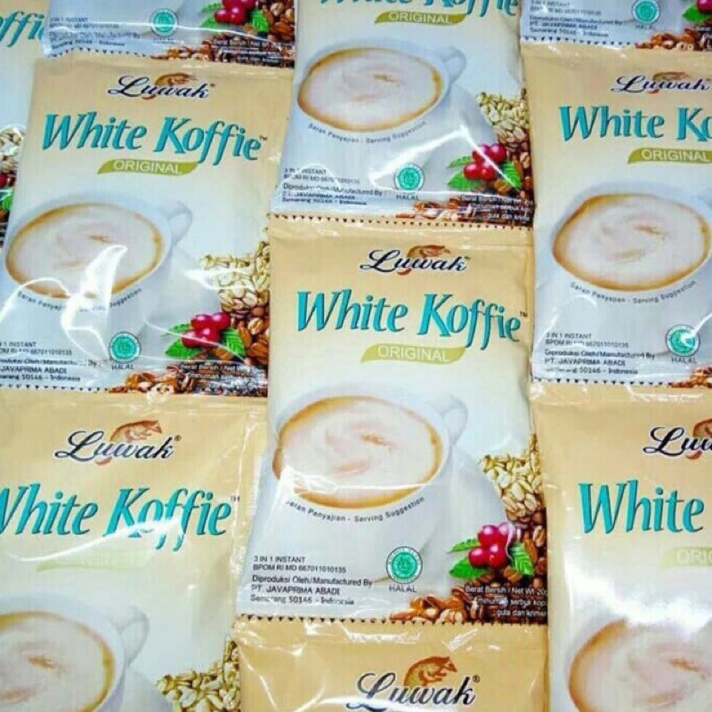 

KOPI LUWAK WHITE KOFFIE