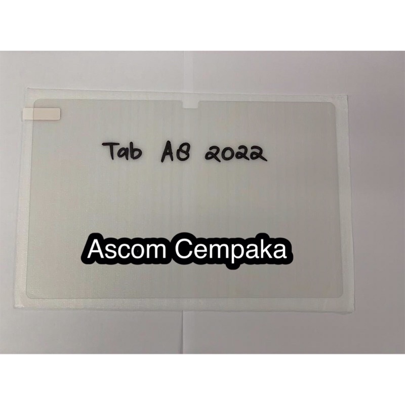 Tempered glass Samsung Tab A8 2022