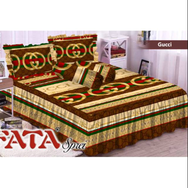 Sprei Fata Rumbai ukuran 180x200 B2 Gucci