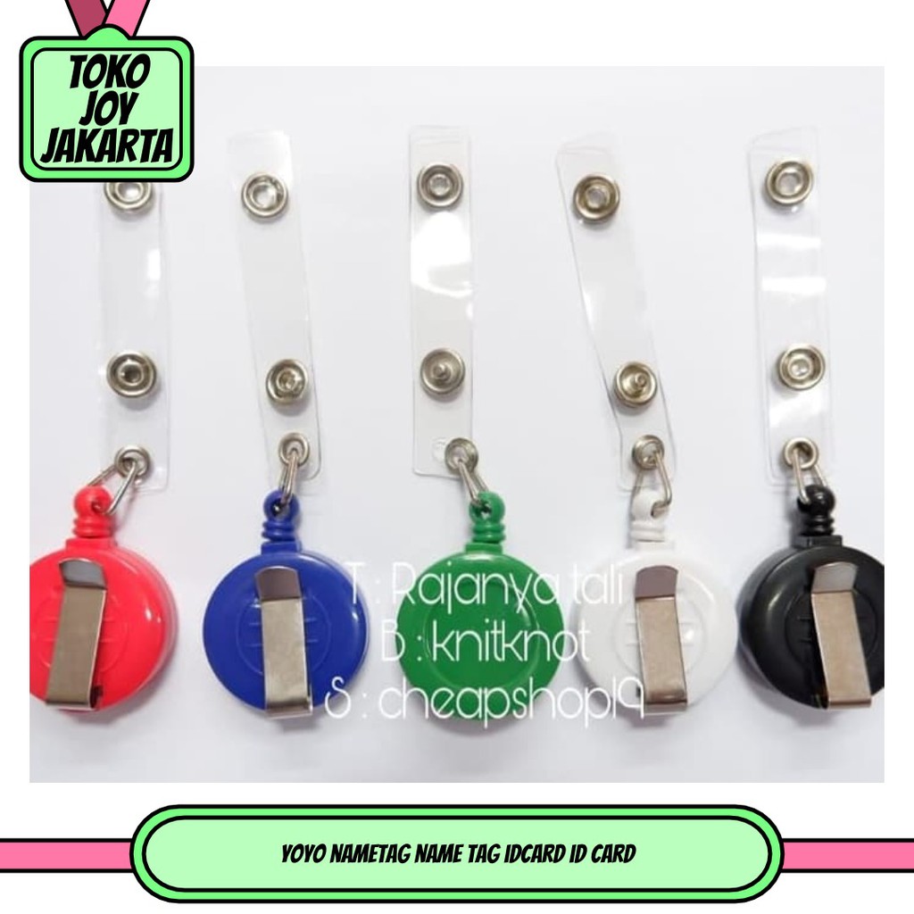 

yoyo nametag name tag idcard id card