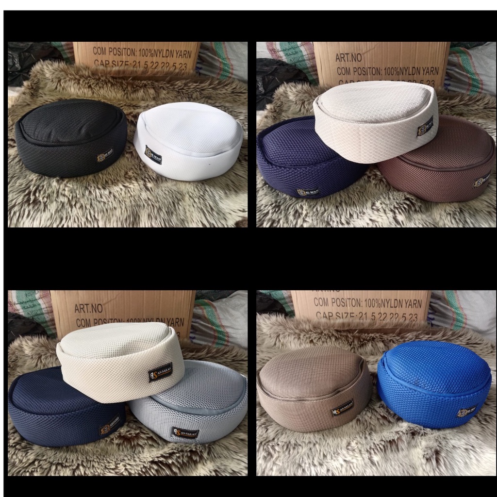 Peci Kopiah Taliban Habasya Double - Taliban Jaring Al Wan - Taliban Madun GROSIR - PECI