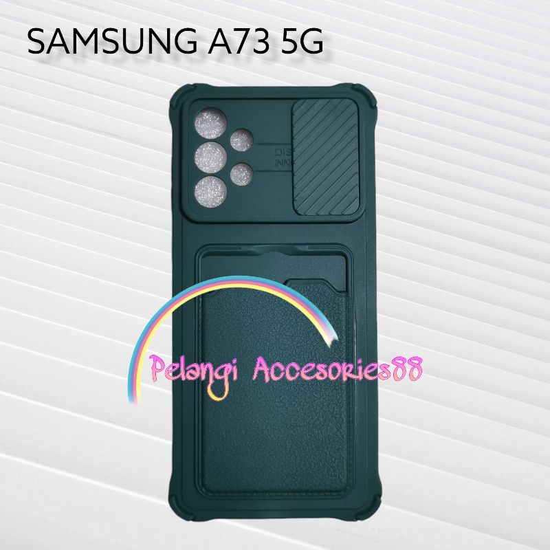 CASE SAMSUNG A73 5G SOFTCASE SLEDING WARNA WARNI