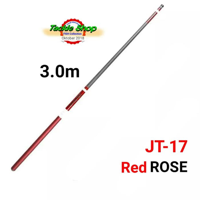 Joran Tegek Baronang 10H DAIWA Red Rose 300 cm Import JT-17