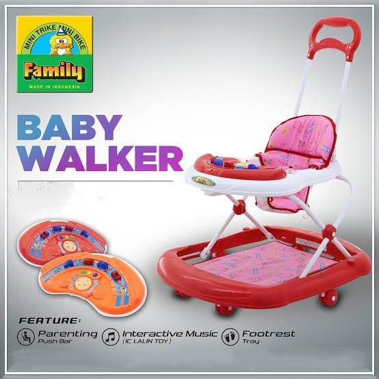 KHUSUS LUAR KOTA - Baby walker family terbaru FB 110 / 2213