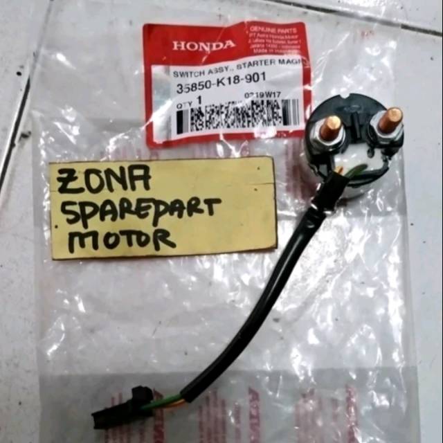 35850-K18-901 HGP 100% SWITCH  STATER BENDIK VERZA CB150R SF K18 AHM 35850K18901