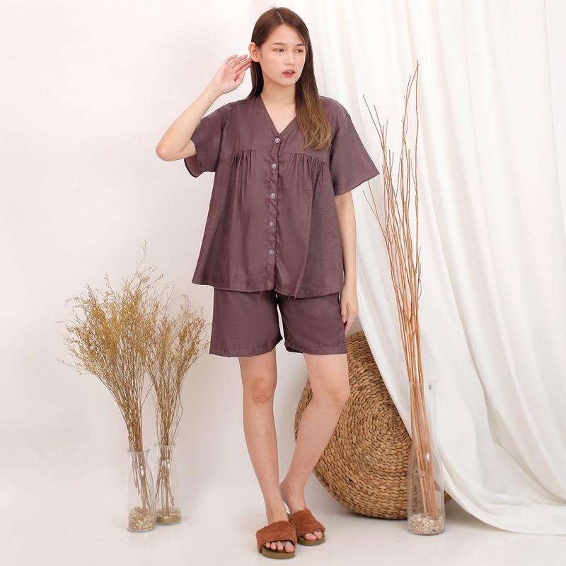 One Set Rayon Juliee / Homewear Celana Pendek