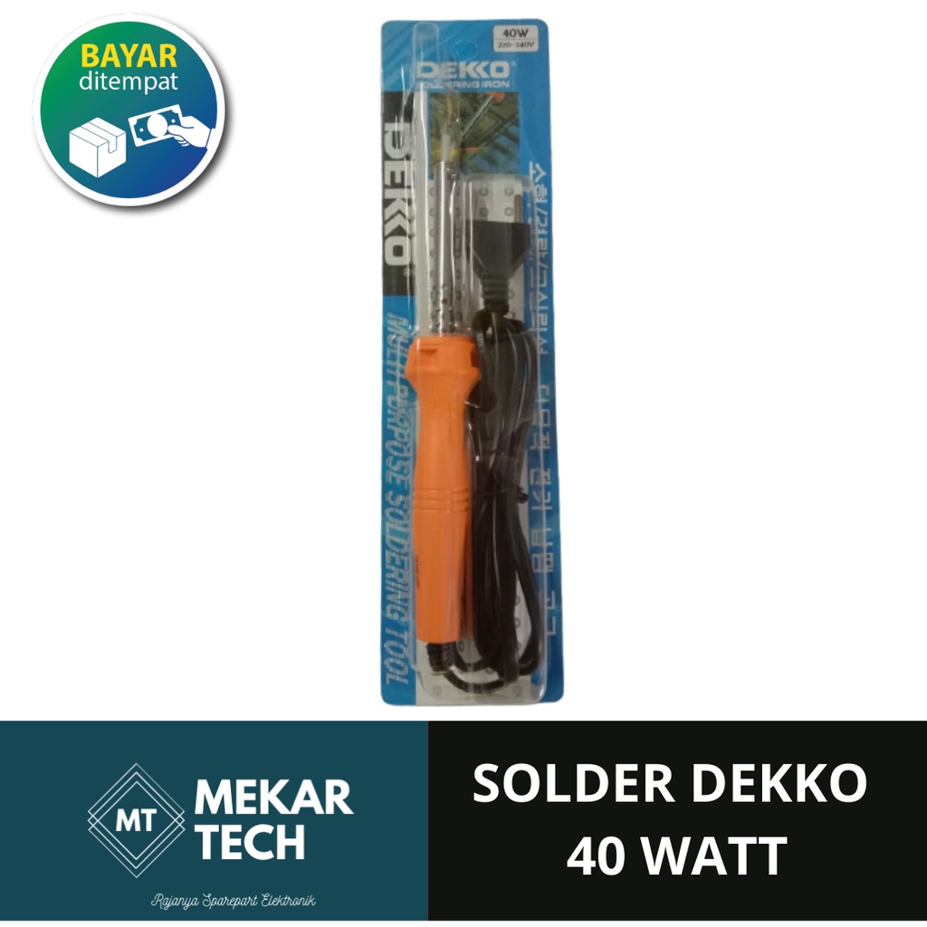 SOLDER DEKKO 40WATT