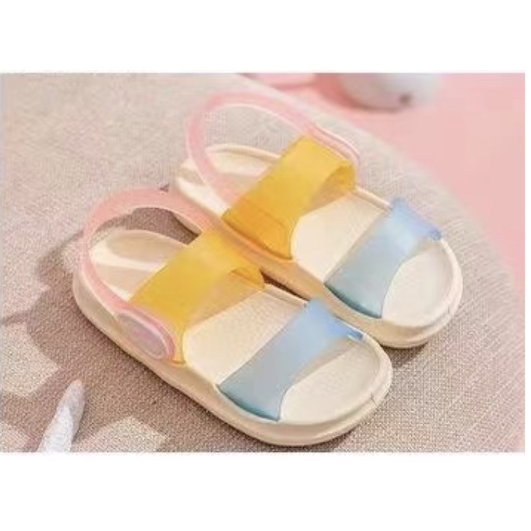 babyfit GLASS GUMMY sandal karet anak perempuan dengan motif polos import cyx-1027r