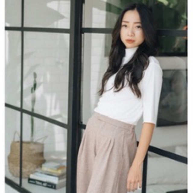 MAVEN NEW MELL TURTLENECK SLEEVE OFFWHITE