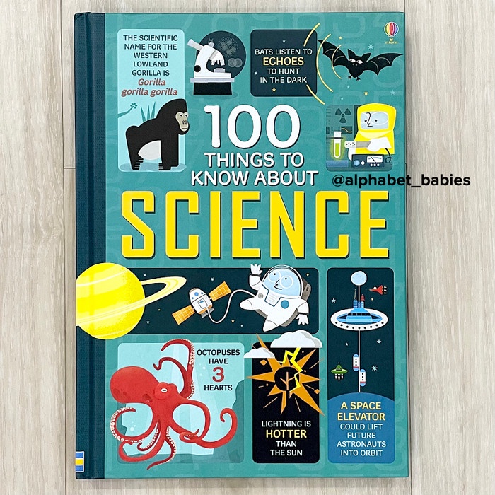 Jual Usborne 100 Things To Know About Science 