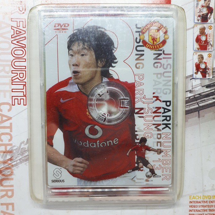 DVD cardz Manchester United 2006 collection Ji Sung Park