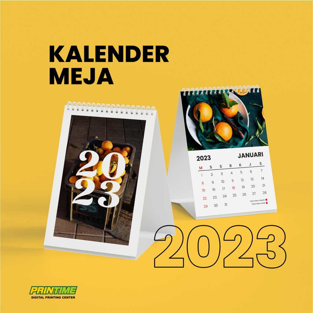 

[PRINTIME] - KALENDER MEJA | KALENDER KANTOR | SOUVENIR | 2024