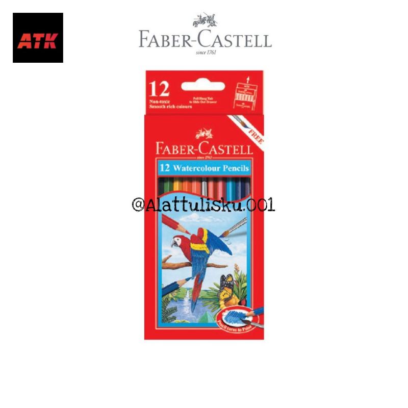 

Faber-Castell Classic Colour Pencil 12 Panjang