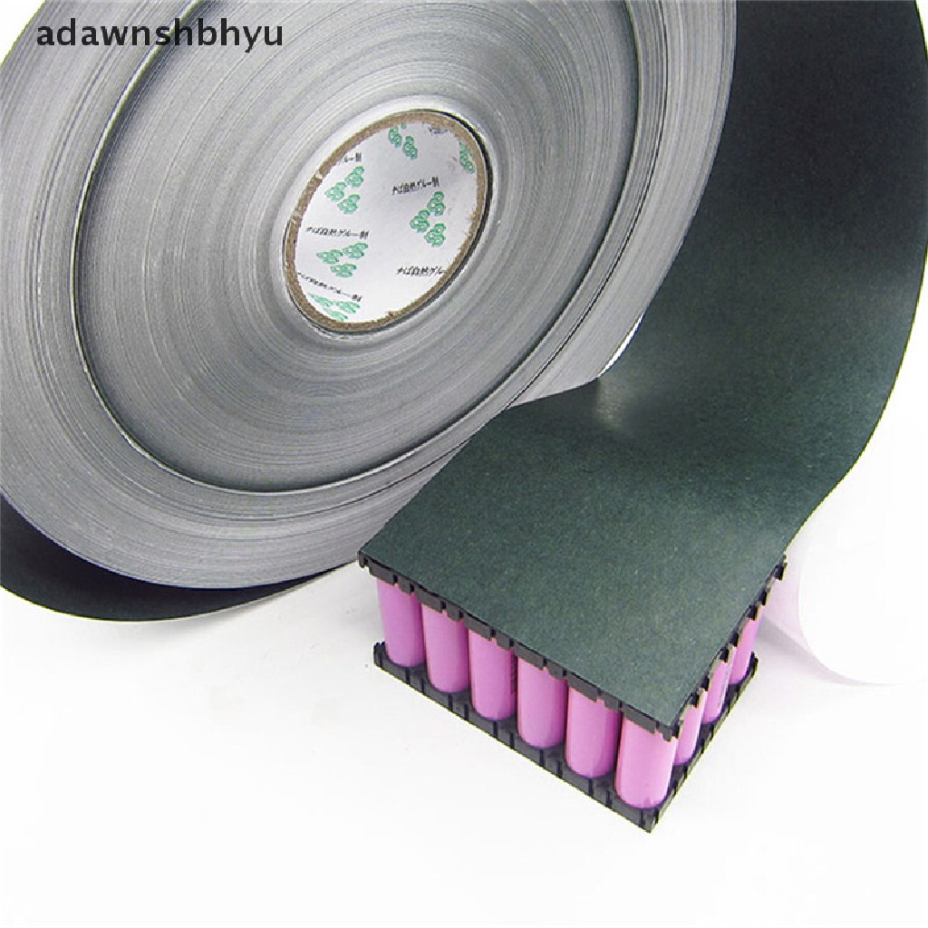 Adawnshbhyu 1m 120mm 18650sekat Gasket Kertas Li-ion Cell Isolasi Patch Pads