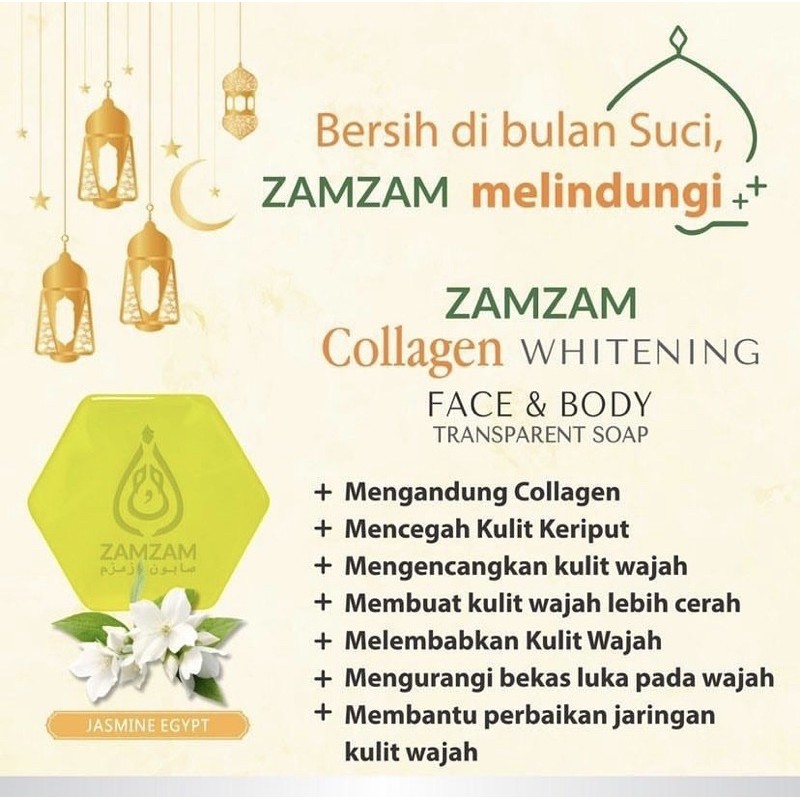 

Sabun zamzam collagen whitenging