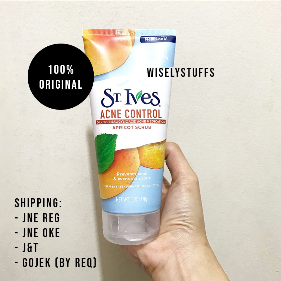 st ives acne control harga