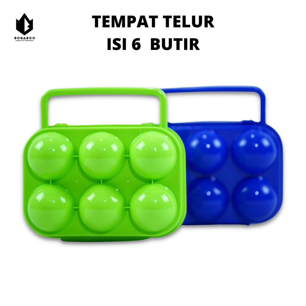 Tempat Telur Isi 6 - Egg Holder - Penyimpanan Telur