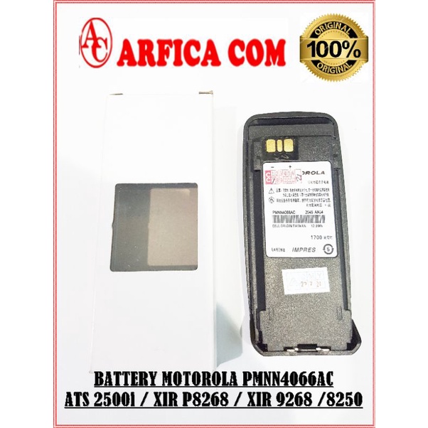 BATRE BATERAI HT MOTOROLA XIR 8268 ATS 2500i P8250 P8260 P9268 ORIGINAL