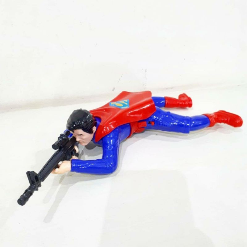 MAINAN ANAK AVANGERS SUPERMAN MERANGKAK TERBARU ORIGINAL TERMURAH