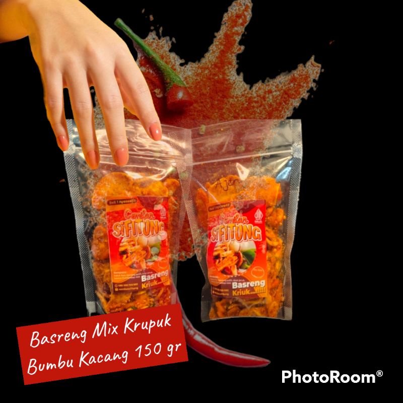 

Basreng mix Bumbu Kacang 150 gr