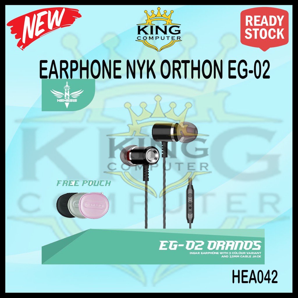 Earphone gaming NYK EG-02 ORANOS