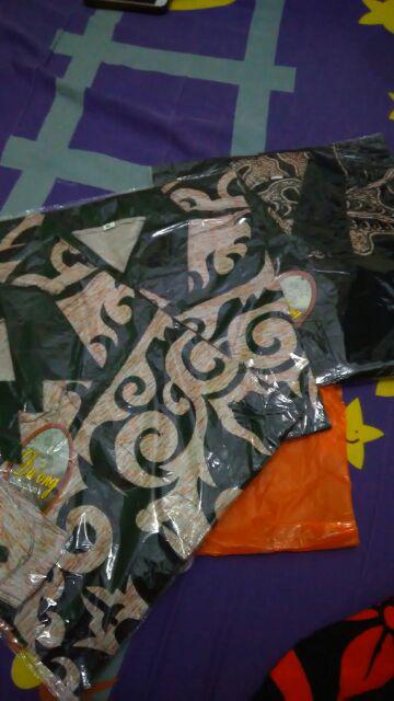Kemeja Batik Pria/baju Batik Pria/hem Batik Pria/modern Batik/ M L Xl Motif Abu Lahab
