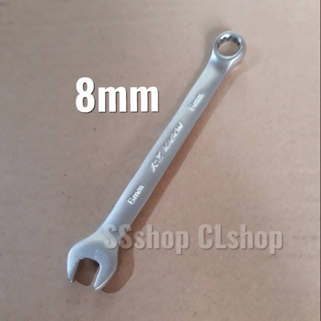 KUNCI RING PAS 8mm crv 8 kombinasi konci ringpas bengkel teknik treker cvt