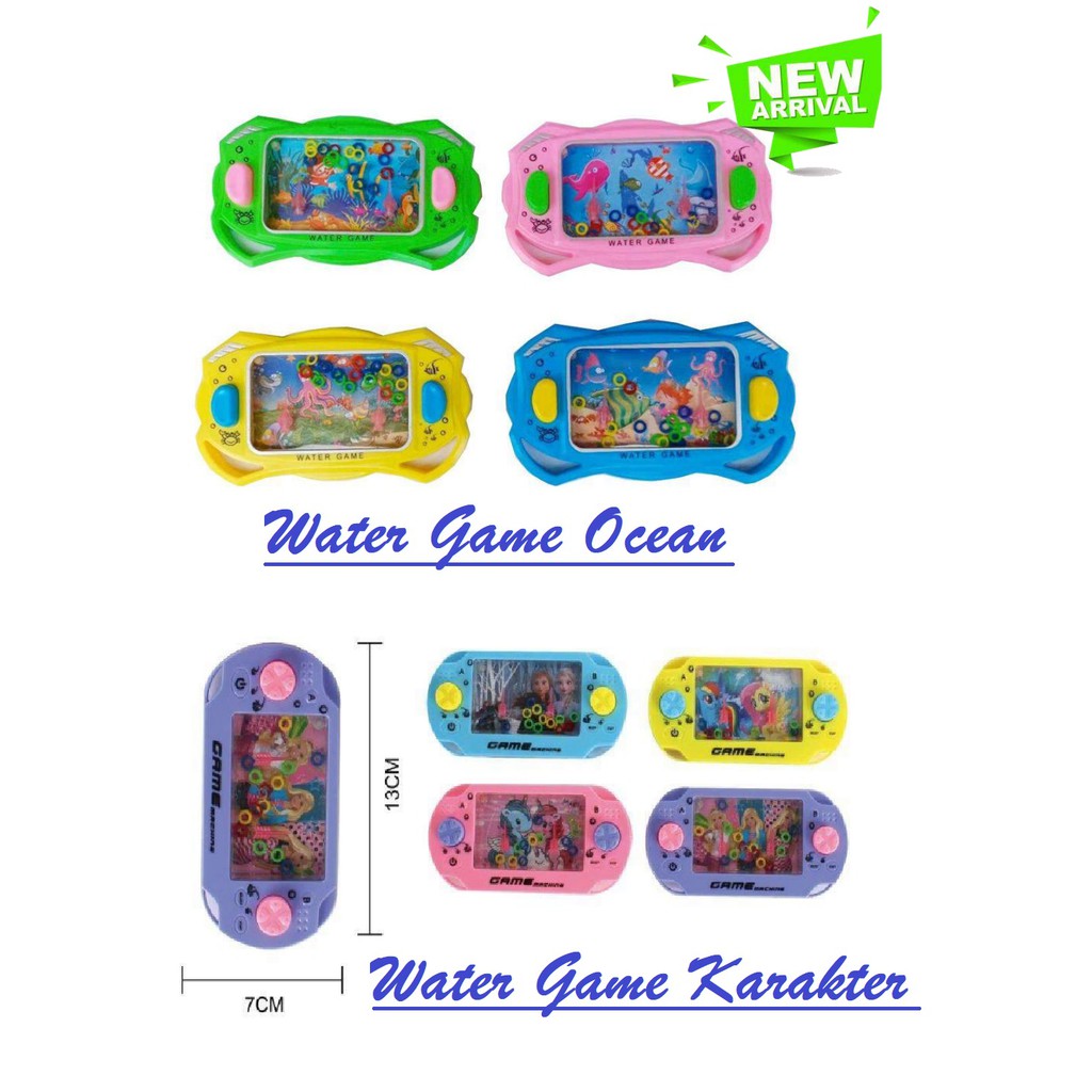 Mainan Edukasi anak water game / game air permainan jadul / Water Game Steering Wheel - Mainan Air Setir CBKS BS