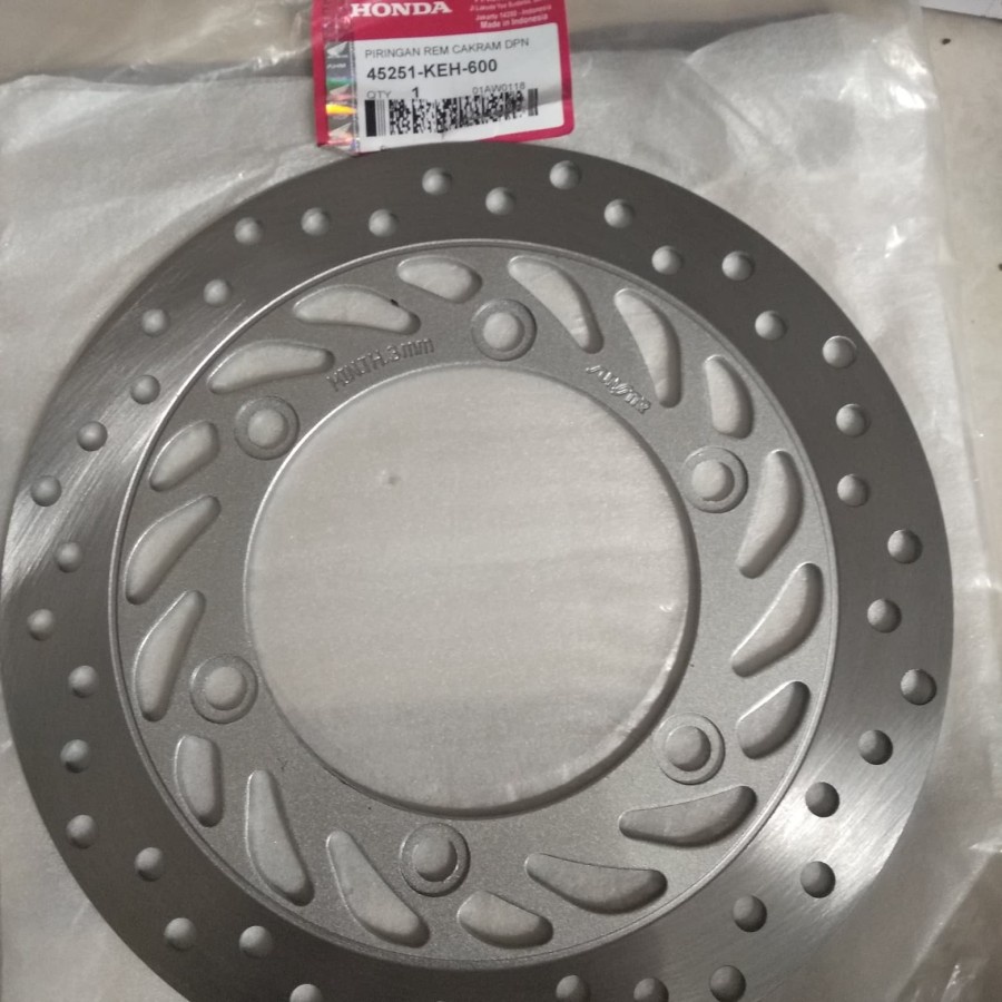 piringan cakram depan tiger piringan cakram depan verza mega pro lama