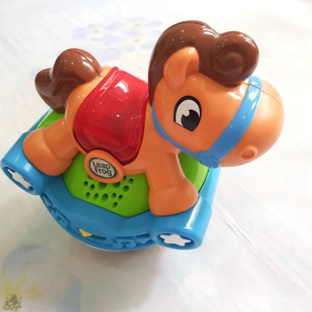 Leapfrog roll & go rocking horse, preloved leapfrog