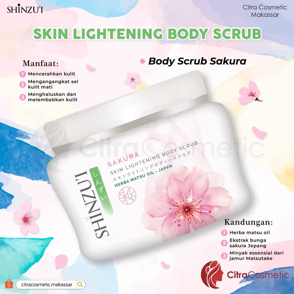 Shinzui Body Scrub 200gr