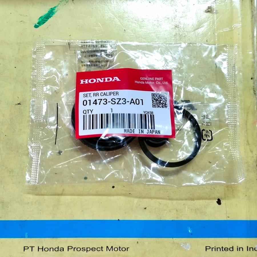 Seal Kit Kaliper Belakang CRV Gen 2 Gen 3 Gen 4 2000cc 2400cc