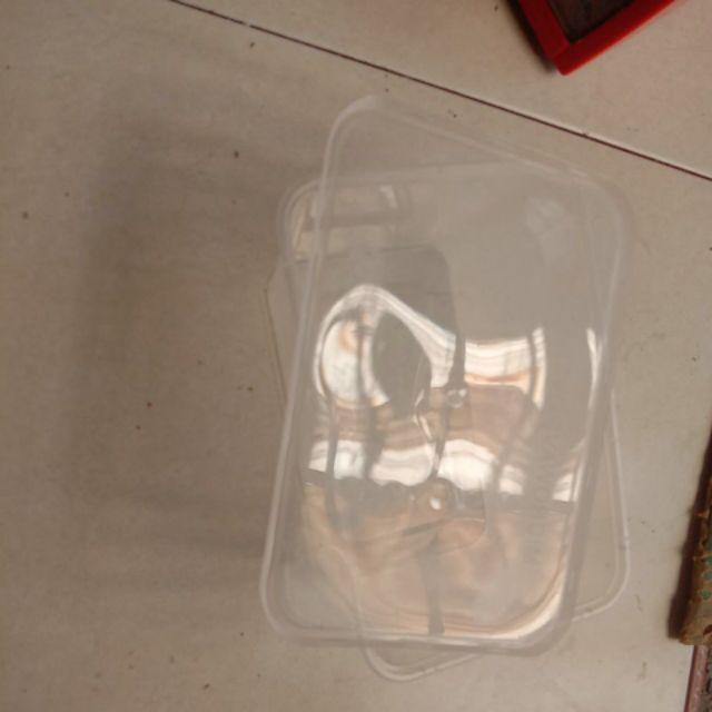 Thinwall 1000ml Kotak Makan Anti Panas Body +tutup Tebal