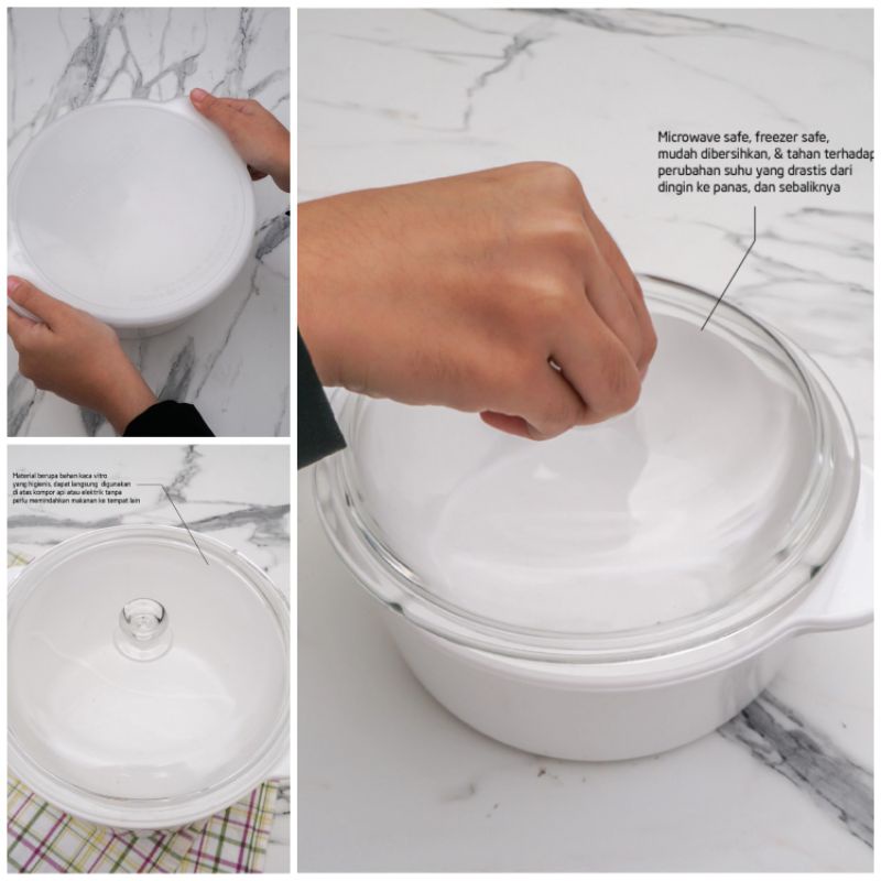 Wadah Kaca/Wadah Tempat Saji