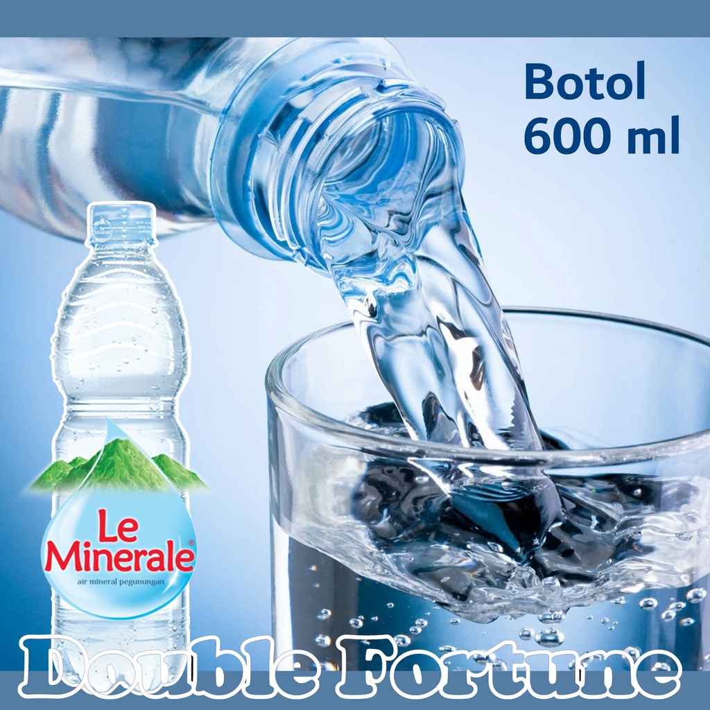 LE MINERALE AIR MINUM MINERAL  BOTOL 600ml