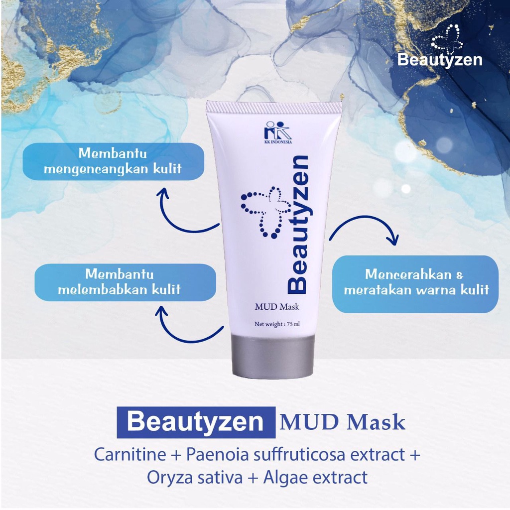 Beautyzen Skincare Series All Varian Soft Cleansing Lotion Gentle Refreshing Toner UV Protector 8 To 8 Energizer Cream Oxy Face Cream Moisturizing Cream Mud Mask Skinrich Serum Original KK Indonesia