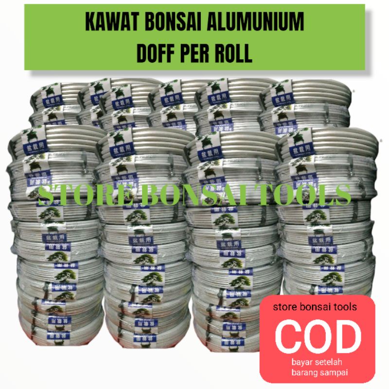 KAWAT BONSAI ALUMUNIUM DOFF PER ROLL
