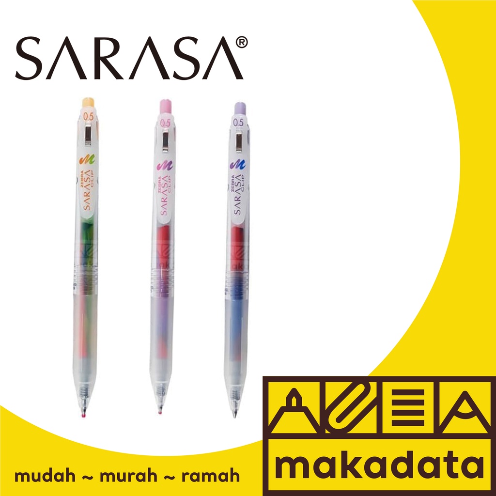 

BOLPEN / PULPEN SARASA MARBLE COLOUR 0.5 (1 PCS) MURAH