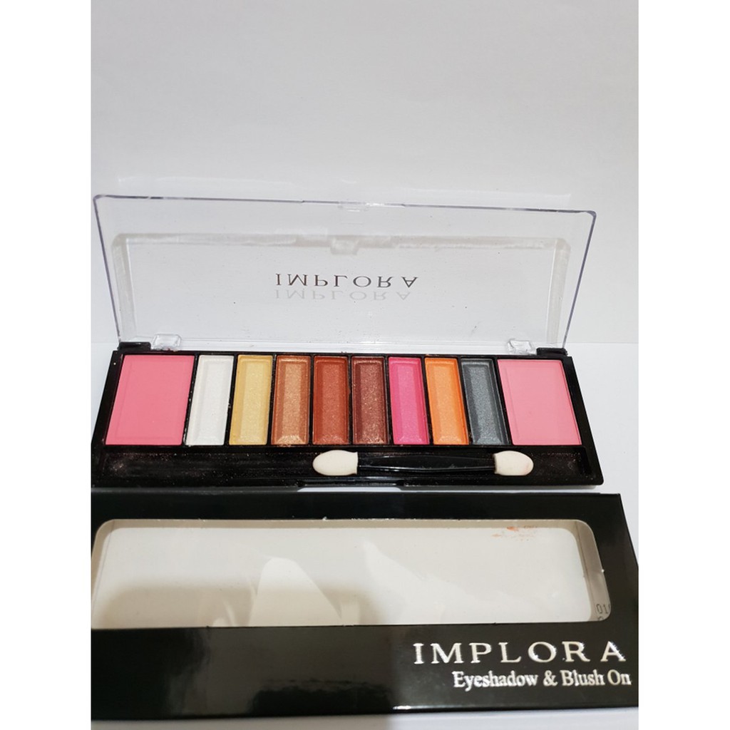 BLUSH &amp; EYESHADOW IMPLORA / blash on / eyeshadow