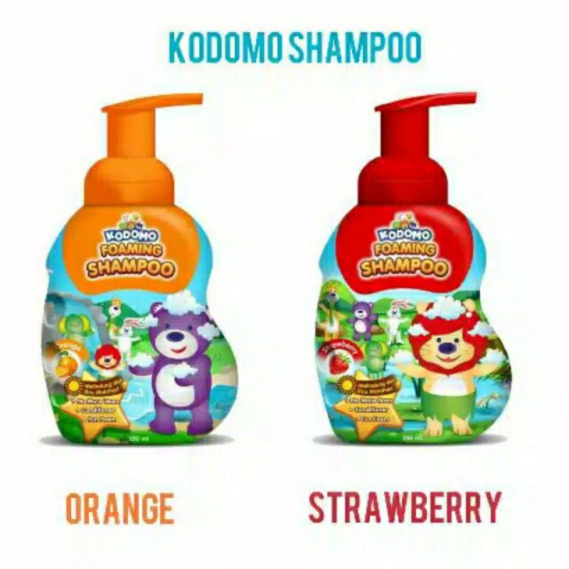 Kodomo Foaming Shampoo Anak 250ml