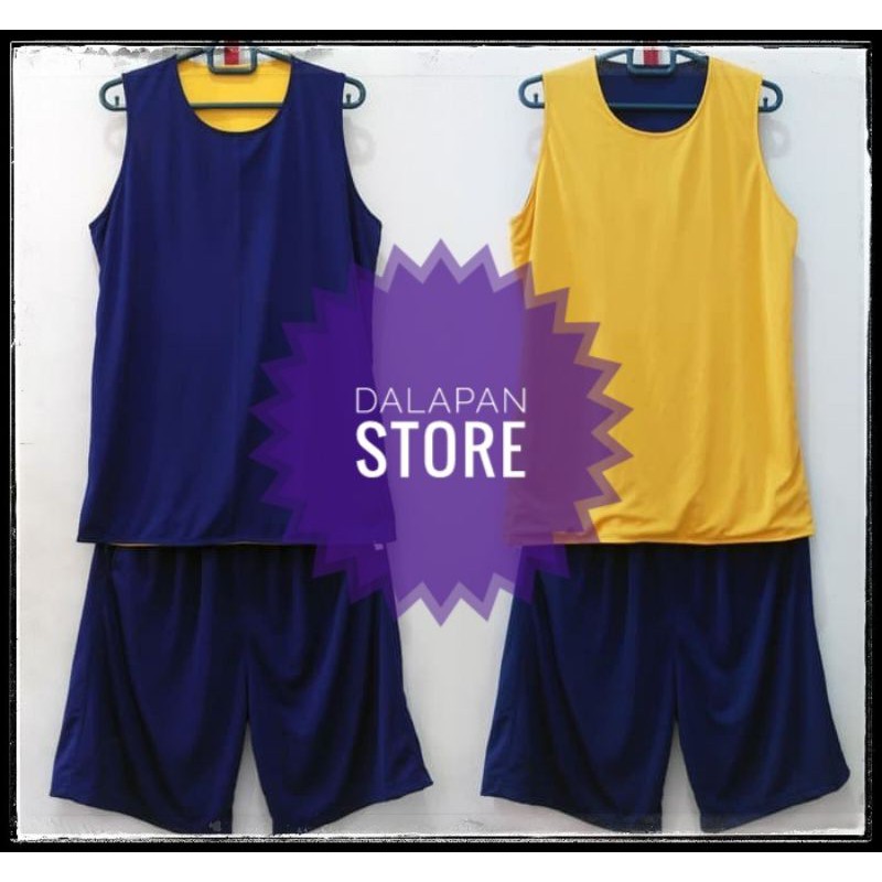 JERSEY BASKET STELAN INDONESIA AND1 BOLAK BALIK JERSEY BB POLOS
