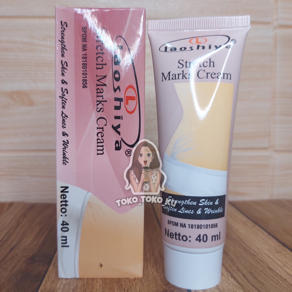 LAOSHIYA CREAM STRETCH MARK - Cream Penghilang Selulit dan Stretch Mark