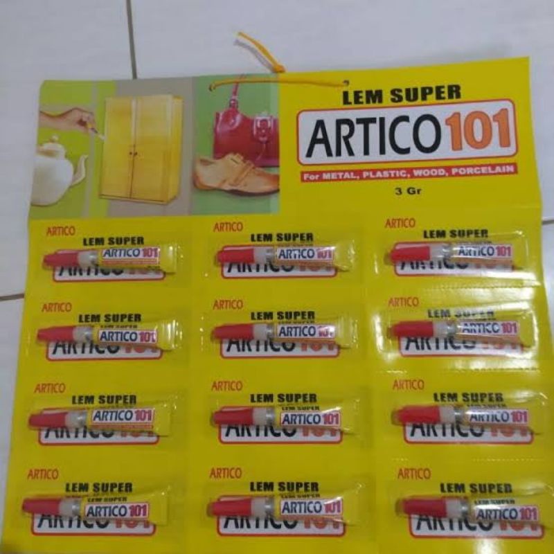 

12 BUAH LEM ARTICO 101 LEM SUPER SERBAGUNA