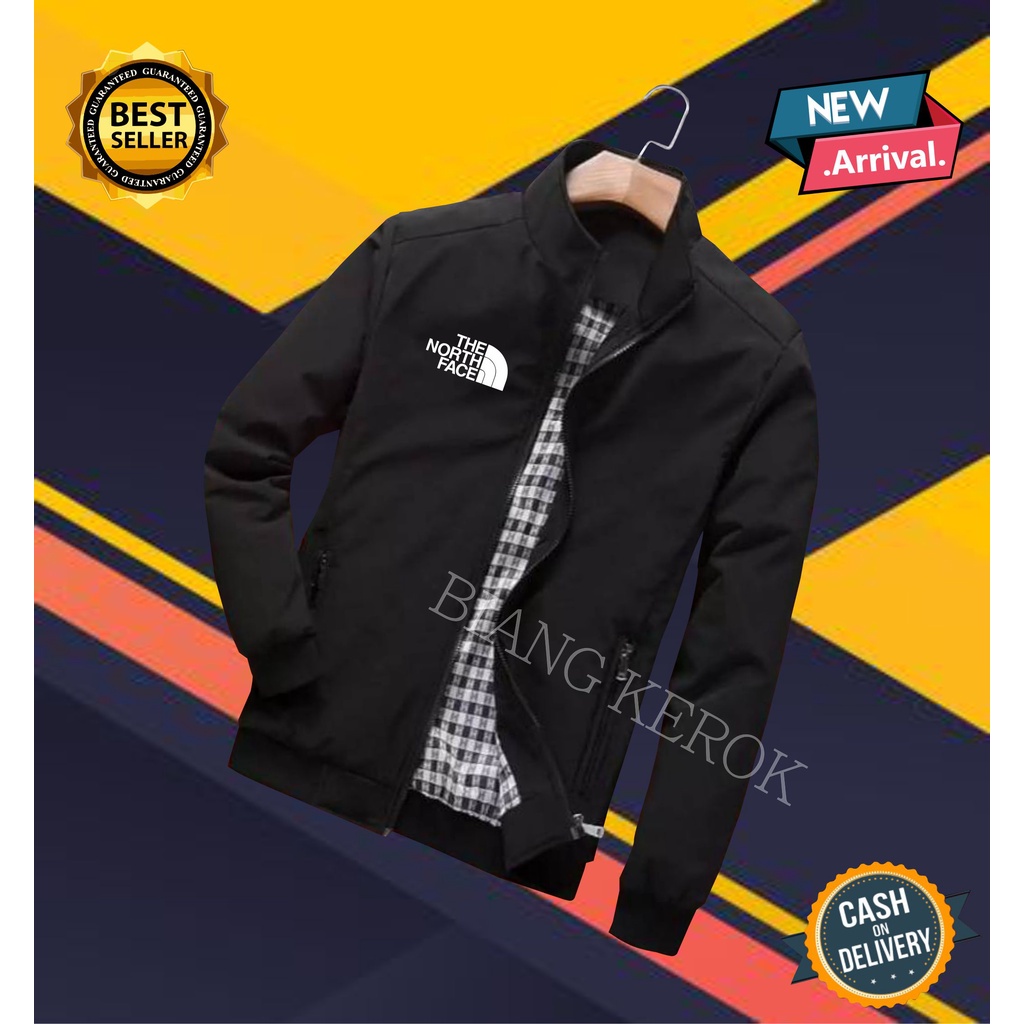 TURUN HARGA Jaket Bomber Kasual Premium Parasut semi anti air PRIA WANITA REIOUTDOOR