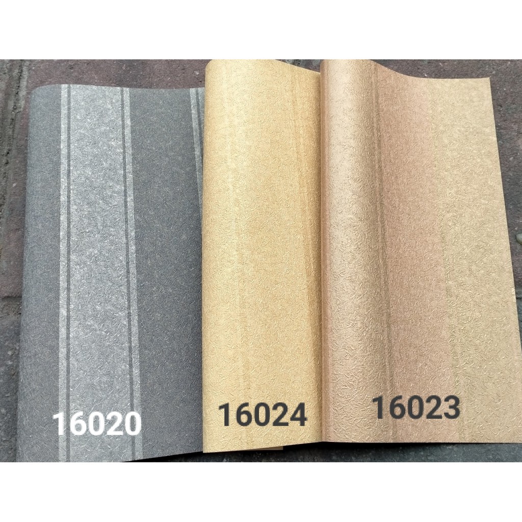 Wallpaper Dinding Murah Gold Emas Garis Vertikal Minimalis