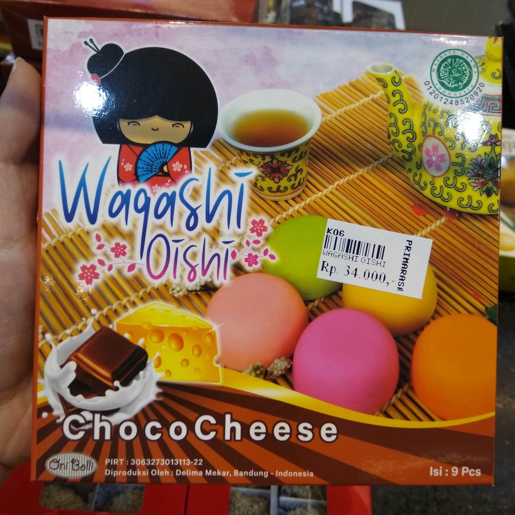 

WAGASHI OISHI CHOCO CHEESE DELIMA MEKAR BANDUNG BOLU CAKE LEGIT PIA ROTI PIE COOKIES MOCHI KUE JEPAN