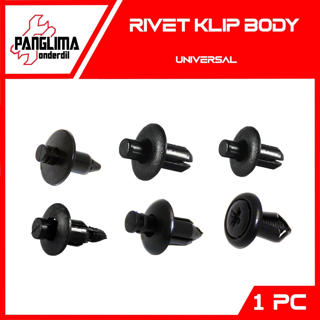 Rivet Body Yamaha-Honda Vario 125-150-160 &amp; Aerox &amp; NMAX &amp; XMAX &amp; CBR &amp; Ninja &amp; Mio J-GT &amp; Vixion New Besar-Kecil-Sedang-Drat Baut Klip Rived N Max