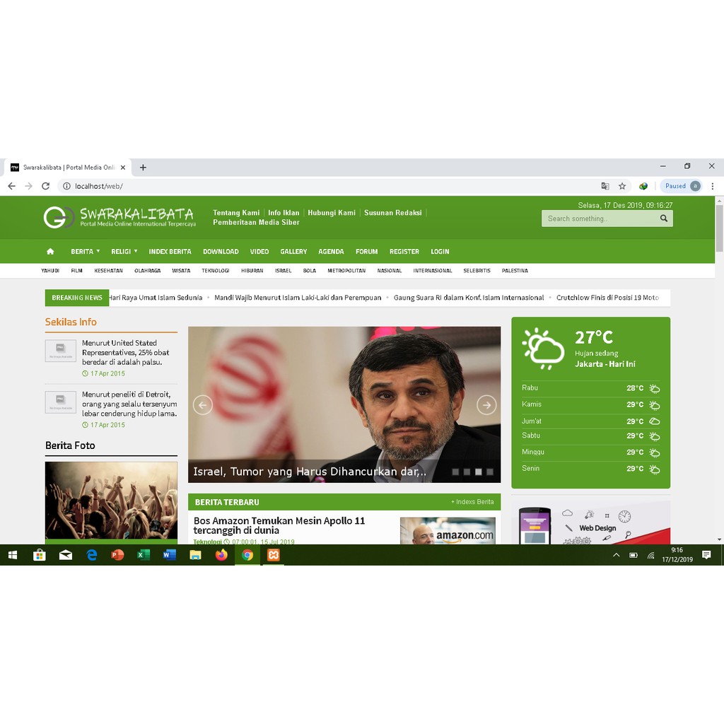 Script Website Portal Berita (siap instal dan posting)